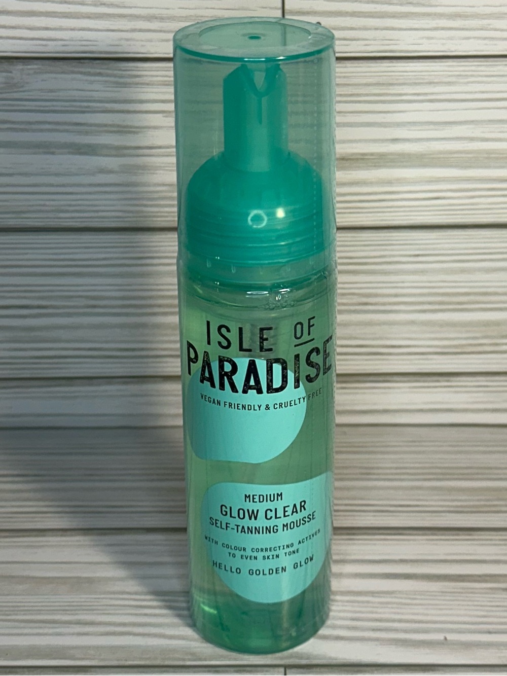 Isle of Paradise Glow Clear Self-Tanning Mousse 200ml 6.76 fl oz